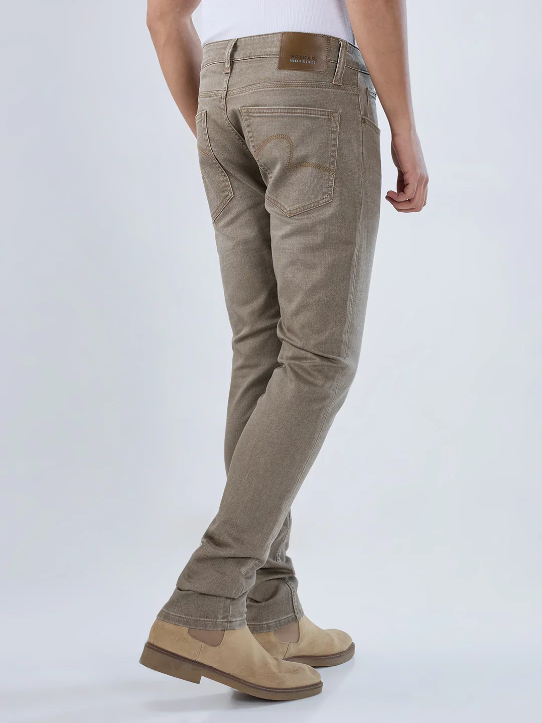 Men Nico Jeans Skinny Fit Green Low Rise - Image 6