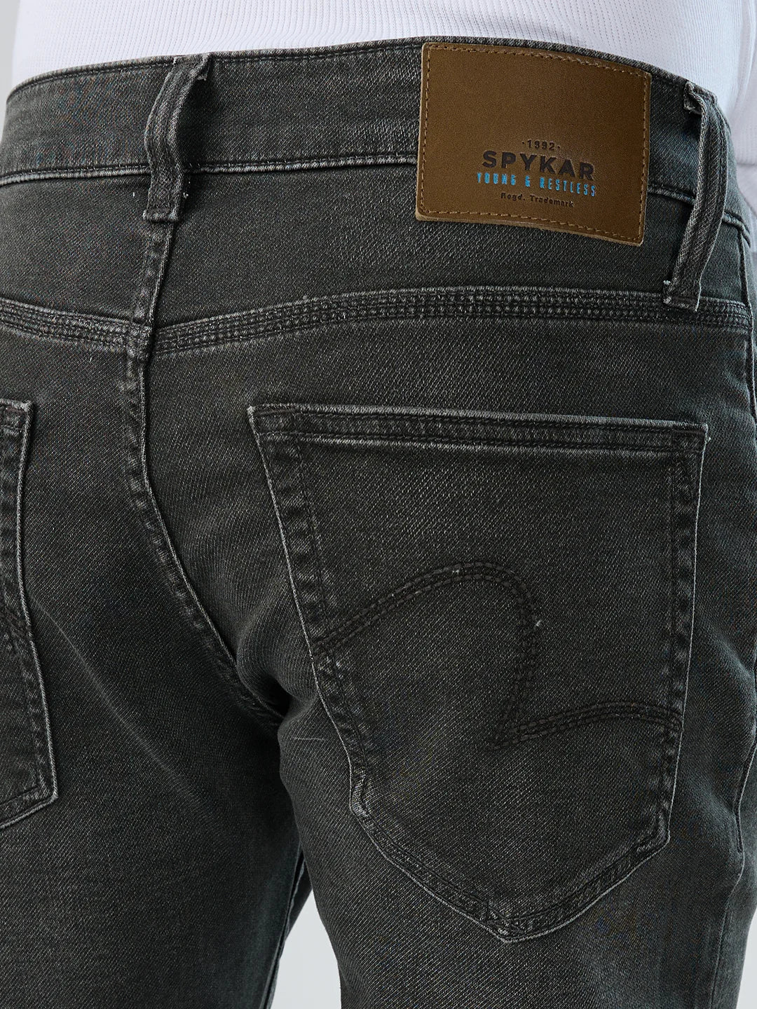 Men Nico Jeans Skinny Fit Green Low Rise - Image 7
