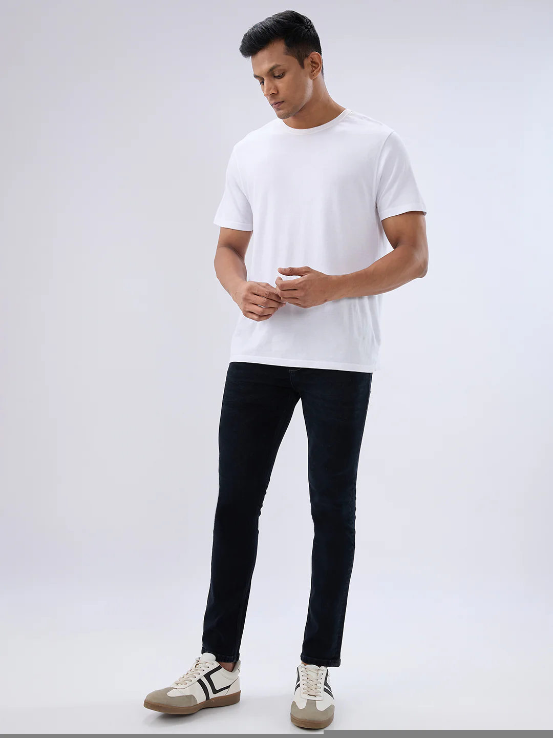 Men Kano Jeans Slim Fit Black Low Rise - Image 5