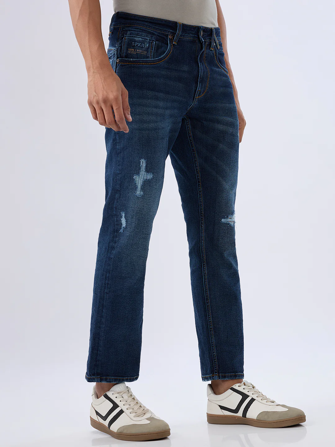 Men Chico Jeans Relaxed Fit Blue Mid Rise - Image 2