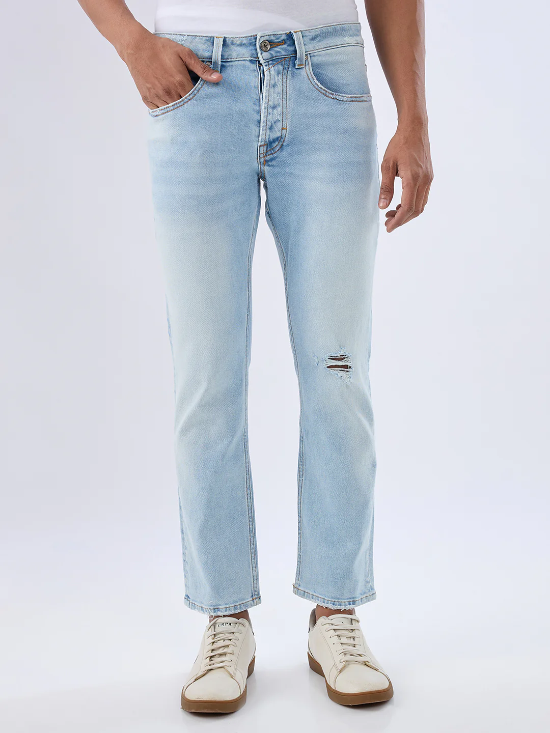 Men Chico Jeans Relaxed Fit Blue Mid Rise