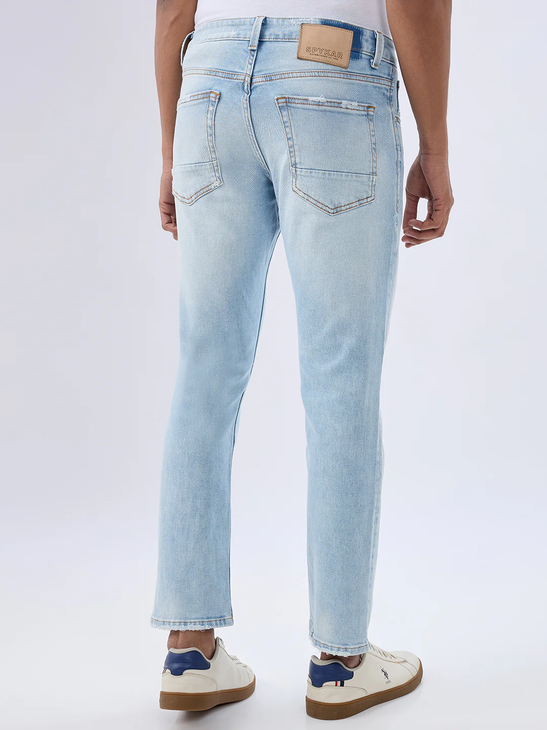 Men Chico Jeans Relaxed Fit Blue Mid Rise - Image 4