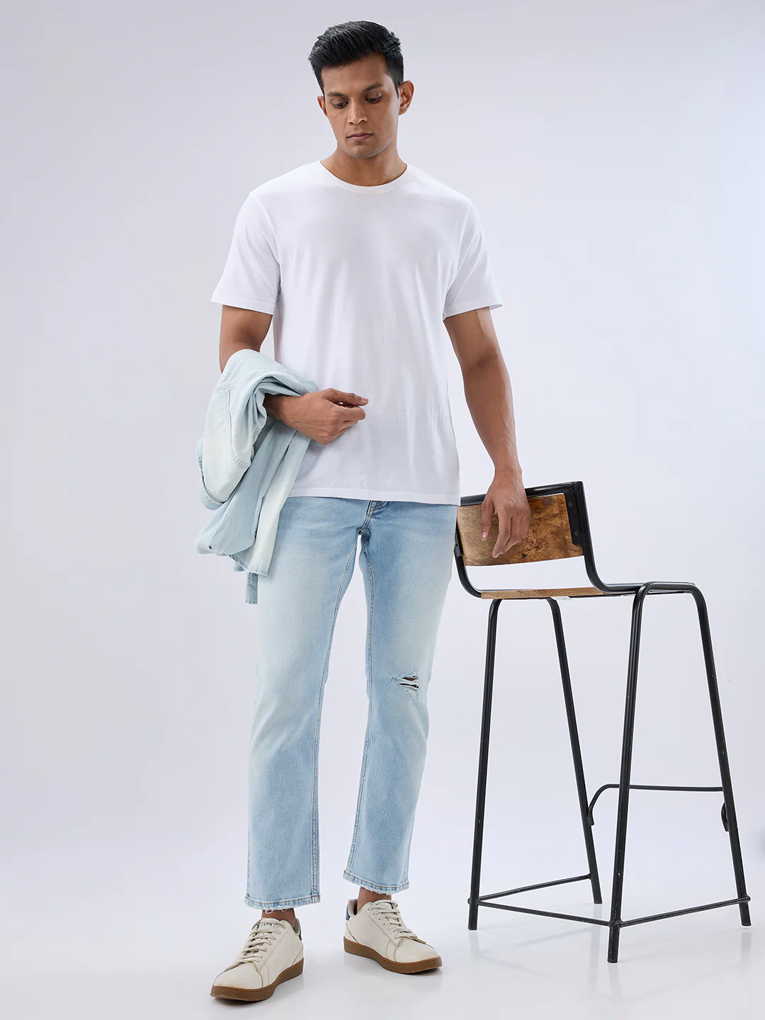 Men Chico Jeans Relaxed Fit Blue Mid Rise - Image 7