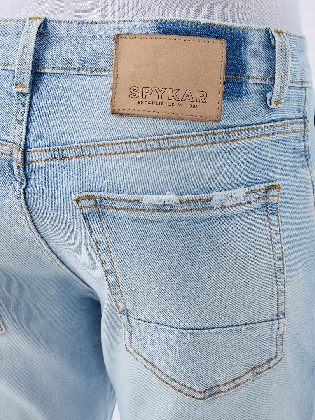 Men Chico Jeans Relaxed Fit Blue Mid Rise - Image 8
