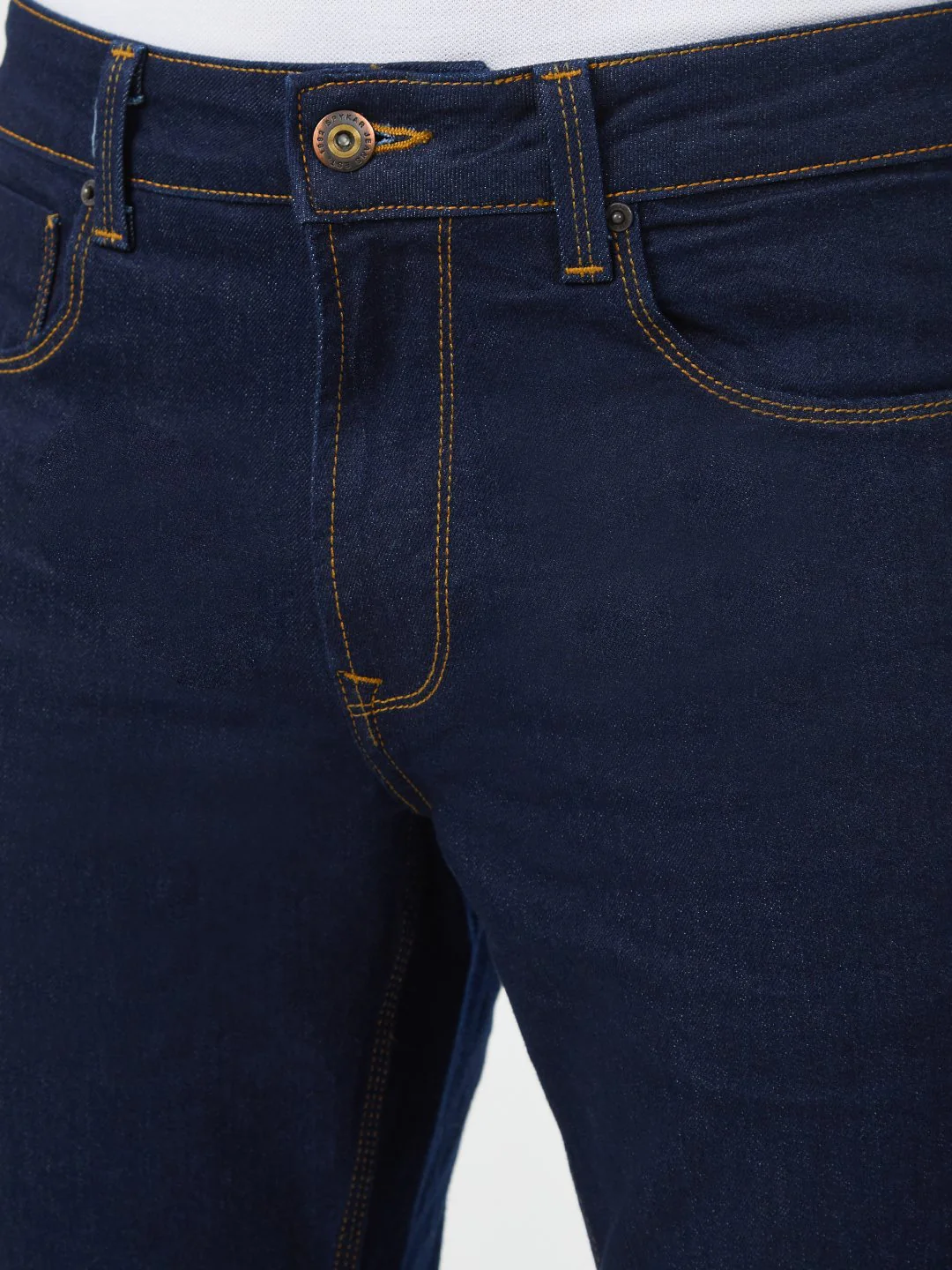 Men Rafter Jeans Boot Cut Fit Blue Mid Rise - Image 6