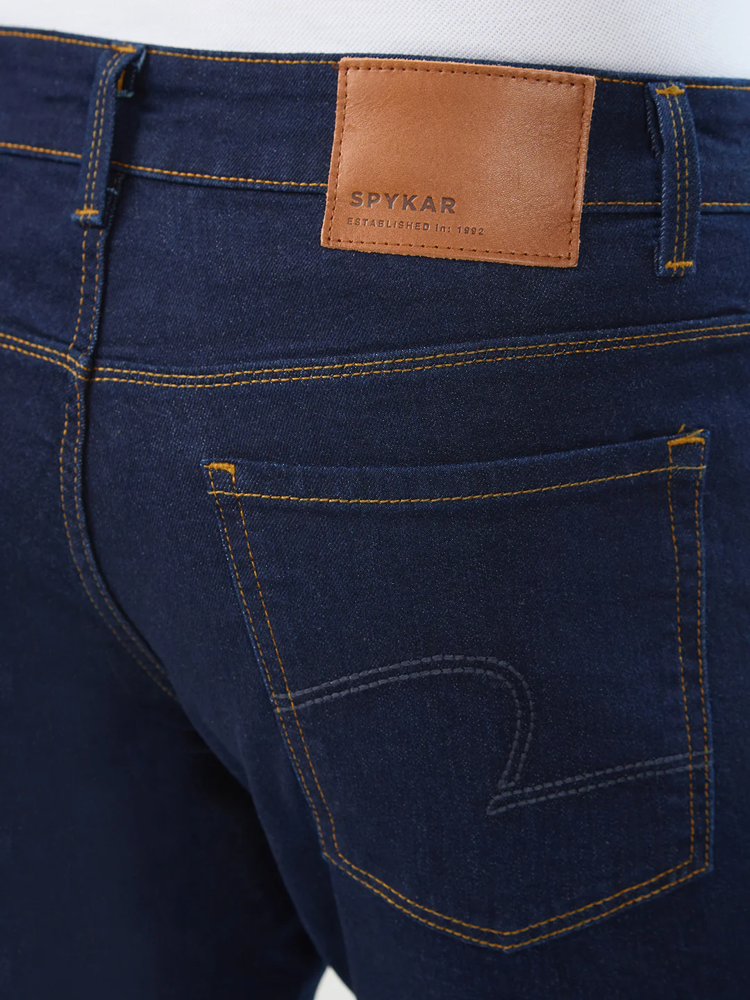 Men Rafter Jeans Boot Cut Fit Blue Mid Rise - Image 8