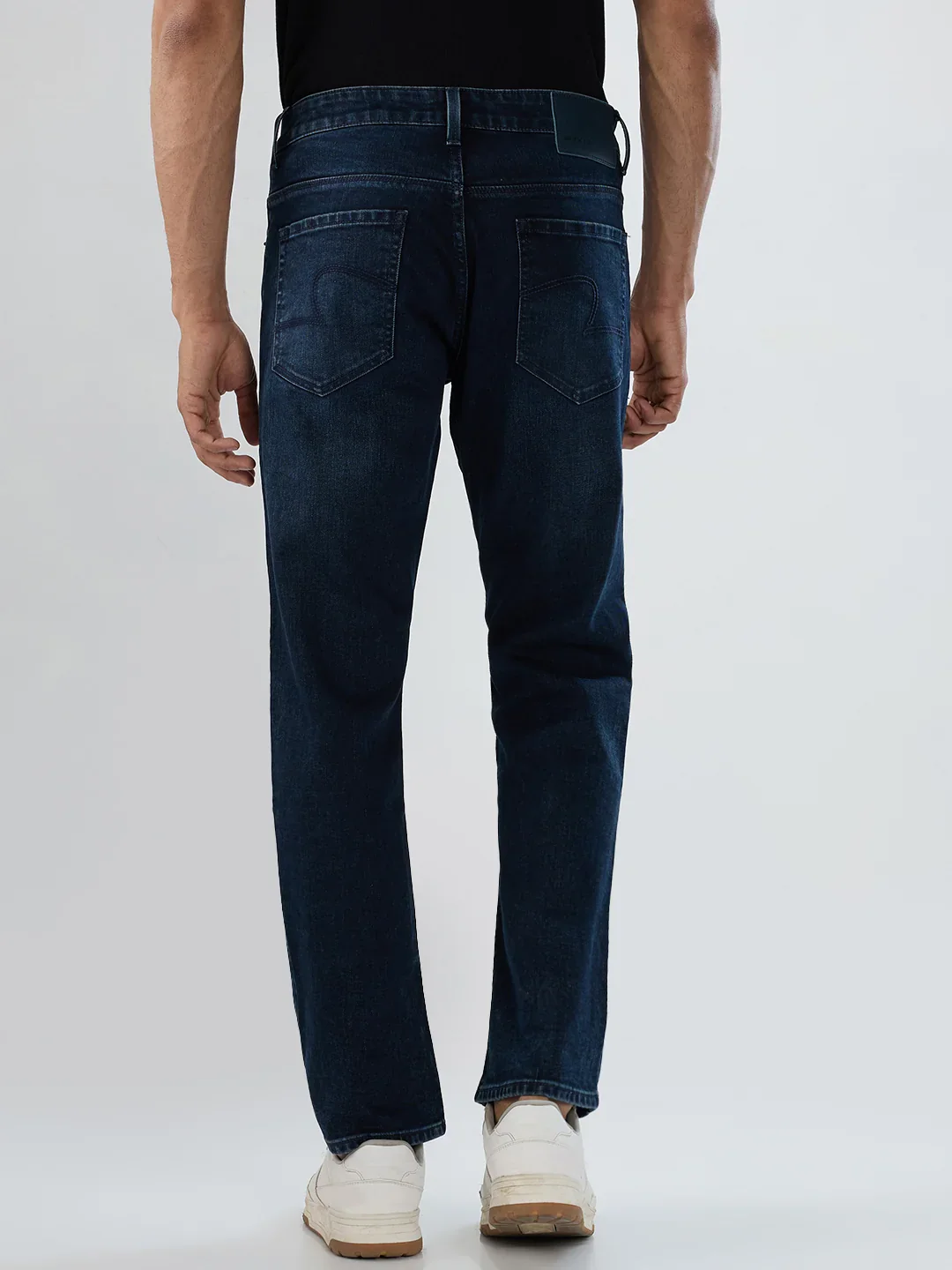 Men Chico Jeans Relaxed Fit Dark Blue Mid Rise - Image 6