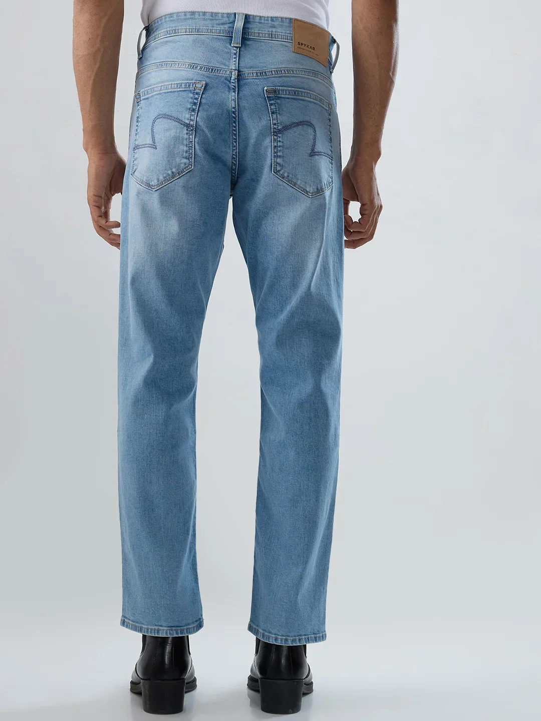 Men Chico Jeans Relaxed Fit Light Blue Mid Rise - Image 6