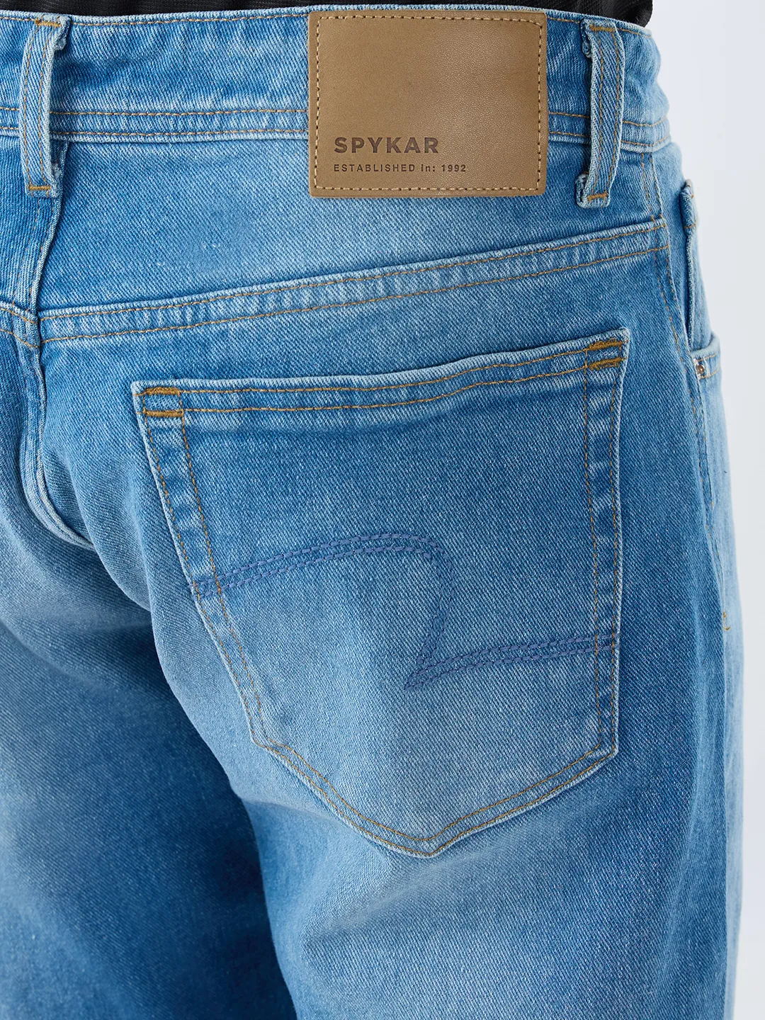 Men Chico Jeans Relaxed Fit Light Blue Mid Rise - Image 7