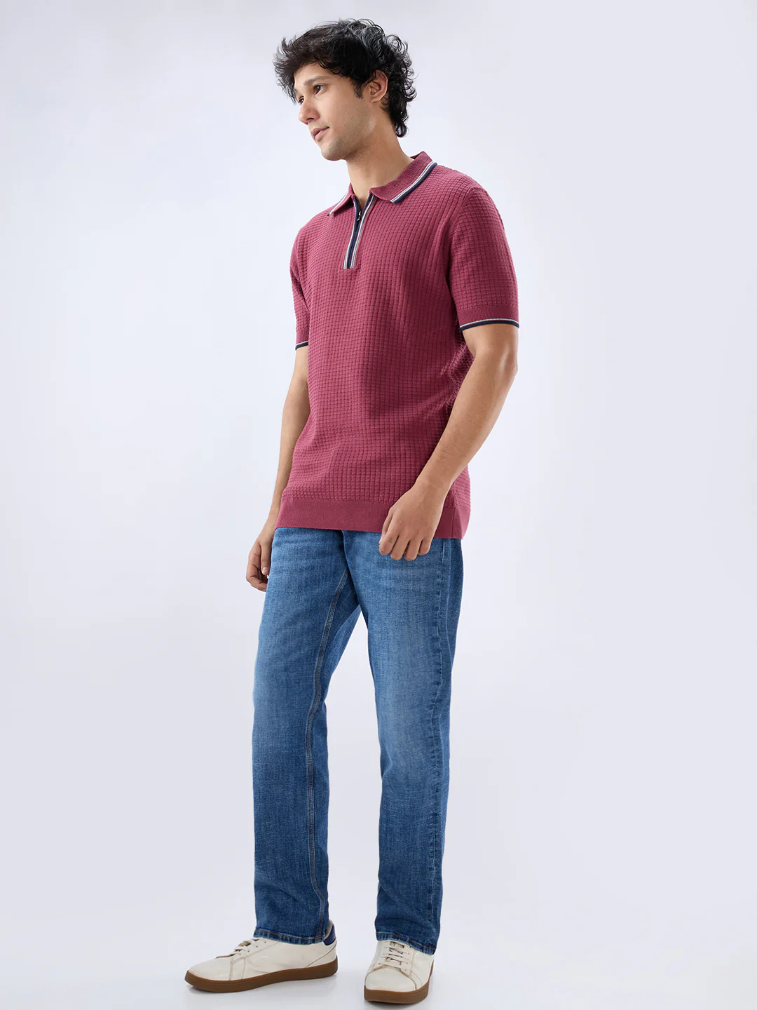 Men Chico Jeans Comfort Fit Mid Blue Mid Rise