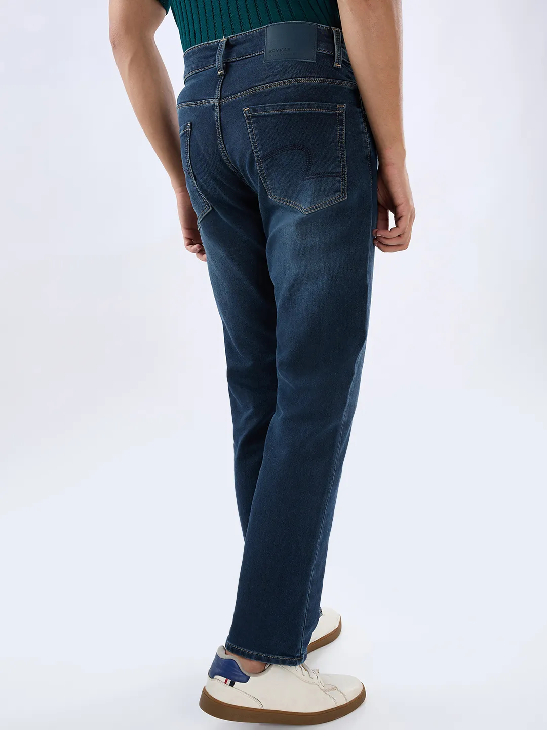 Men Chico Jeans Relaxed Fit Dark Blue Mid Rise - Image 5