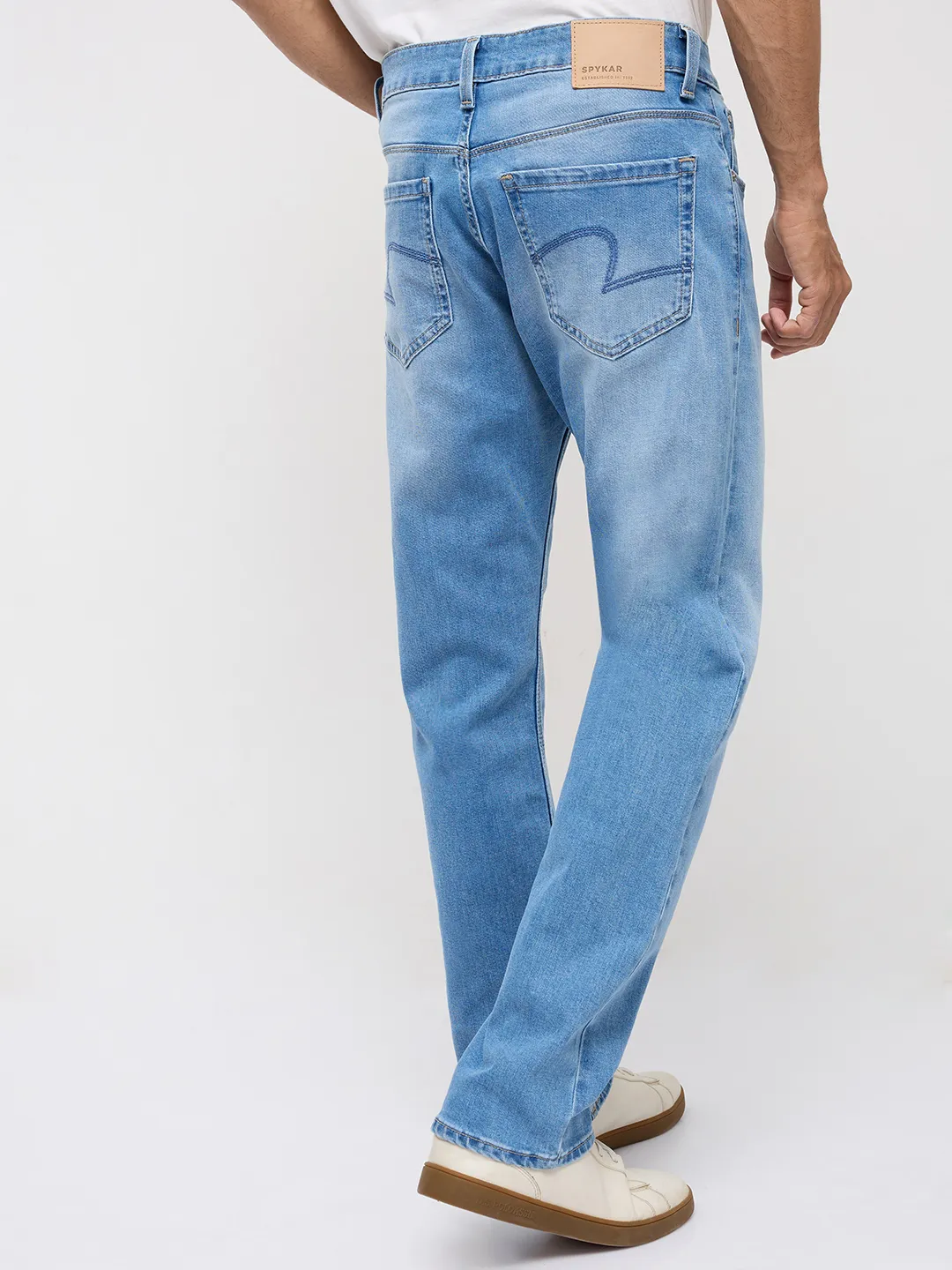 Men Chico Jeans Relaxed Fit Light Blue Mid Rise - Image 5
