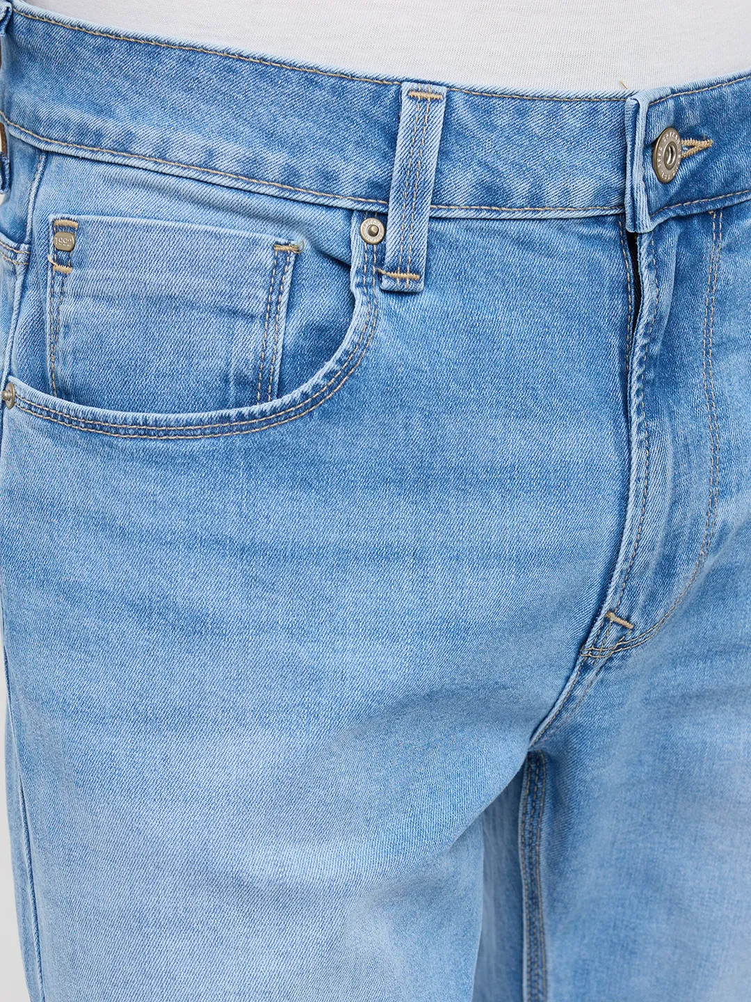 Men Chico Jeans Relaxed Fit Light Blue Mid Rise - Image 6