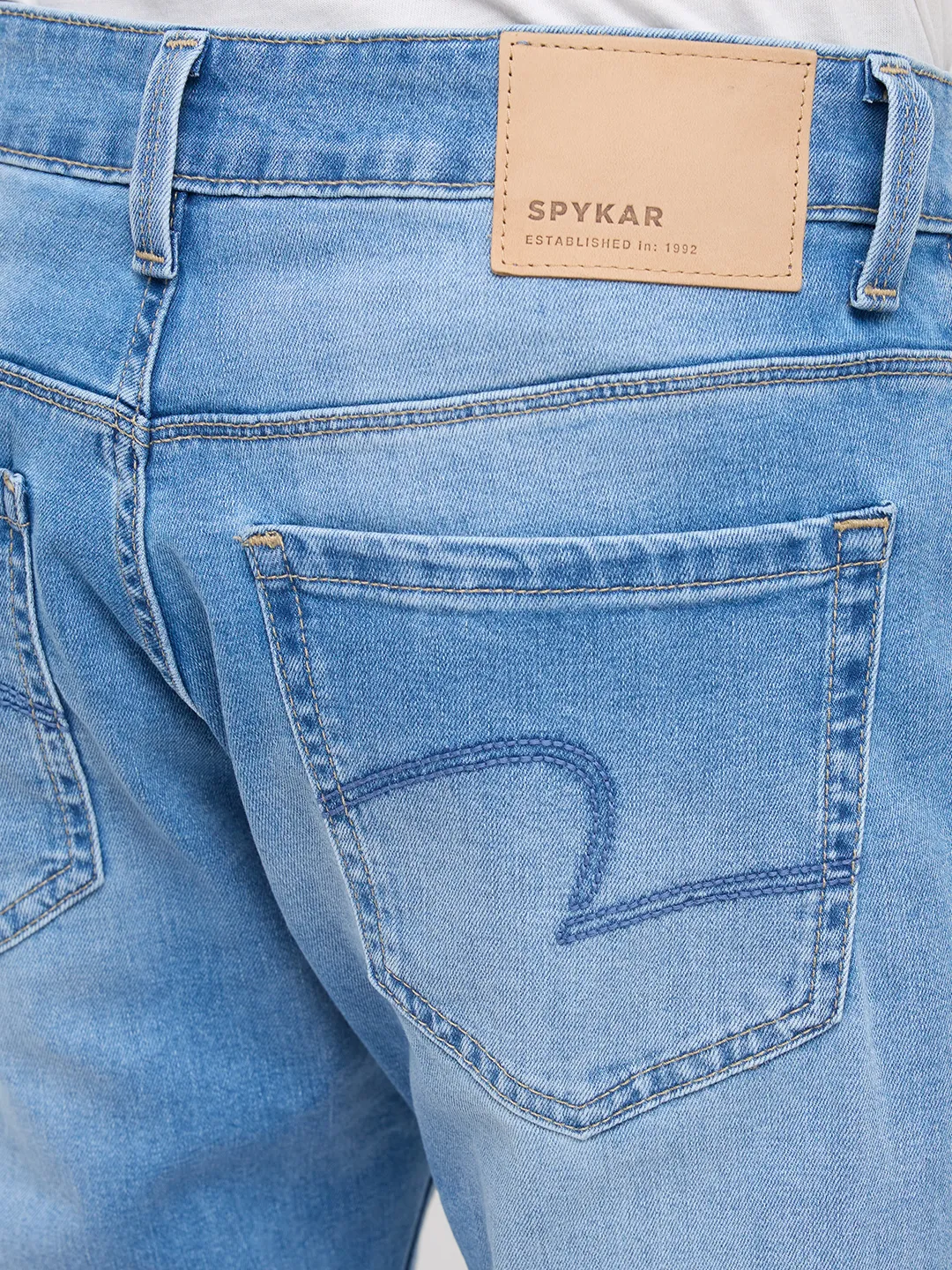 Men Chico Jeans Relaxed Fit Light Blue Mid Rise - Image 8