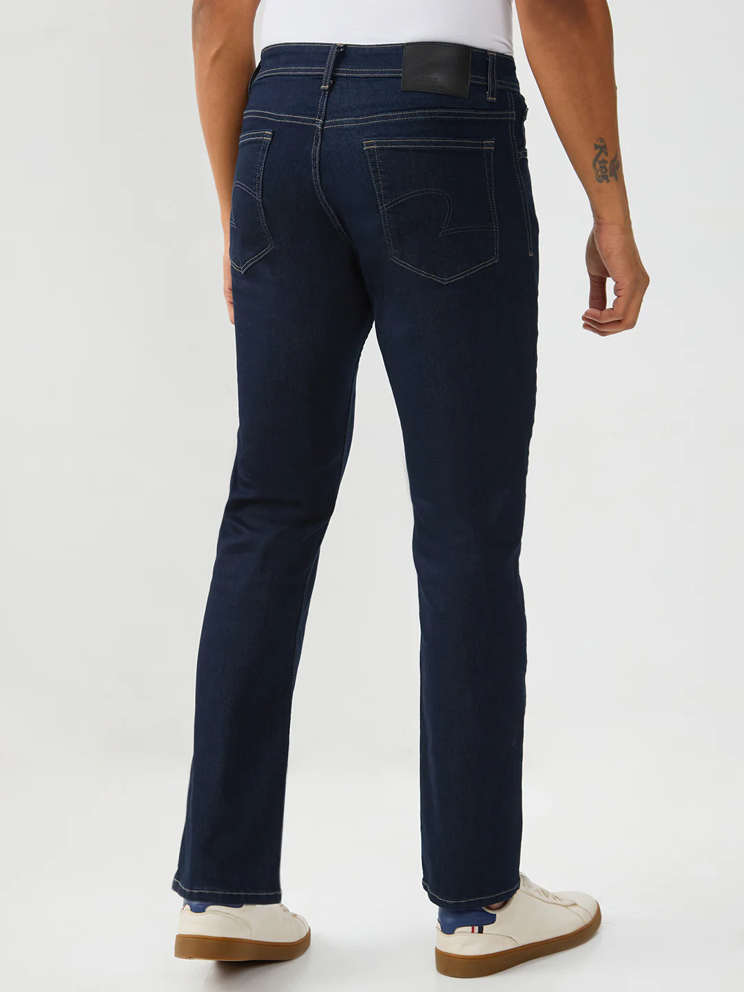 Men Chico Jeans Relaxed Fit Raw Blue Mid Rise - Image 4