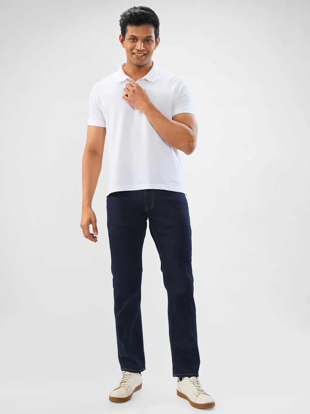 Men Chico Jeans Relaxed Fit Raw Blue Mid Rise - Image 5