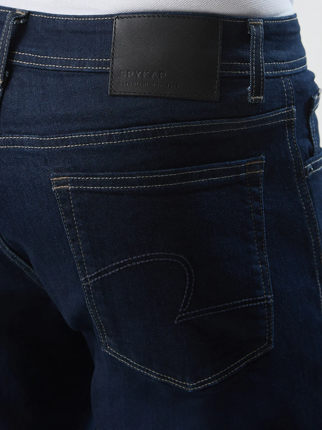 Men Chico Jeans Relaxed Fit Raw Blue Mid Rise - Image 8