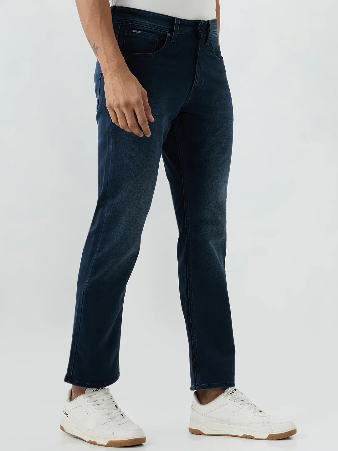 Men Chico Jeans Relaxed Fit Blue Mid Rise - Image 2