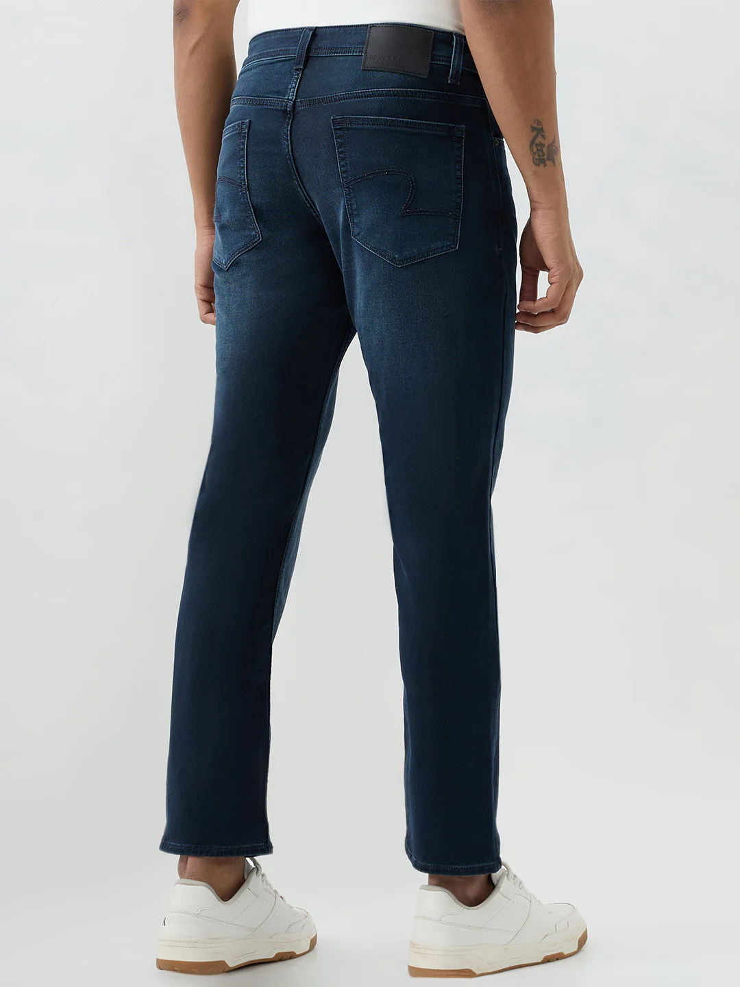 Men Chico Jeans Relaxed Fit Blue Mid Rise - Image 4