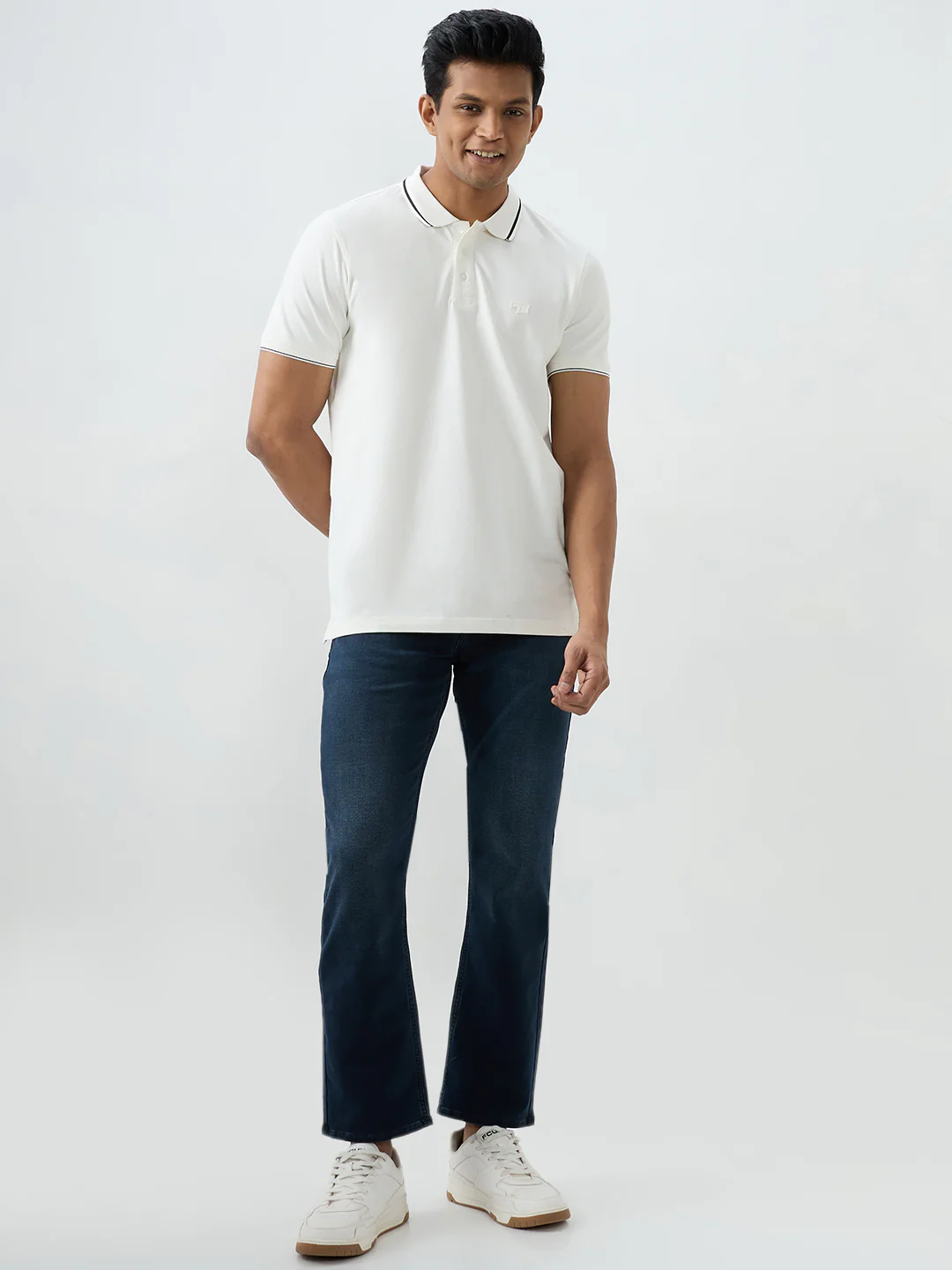 Men Chico Jeans Relaxed Fit Blue Mid Rise - Image 5
