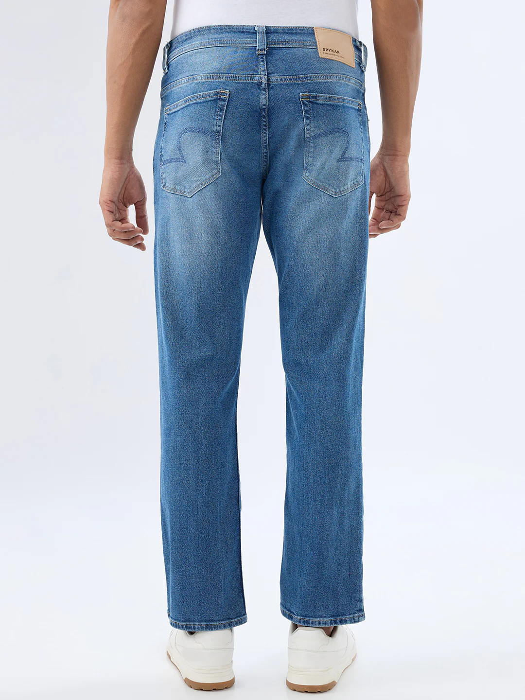 Men Chico Jeans Relaxed Fit Blue Mid Rise - Image 4