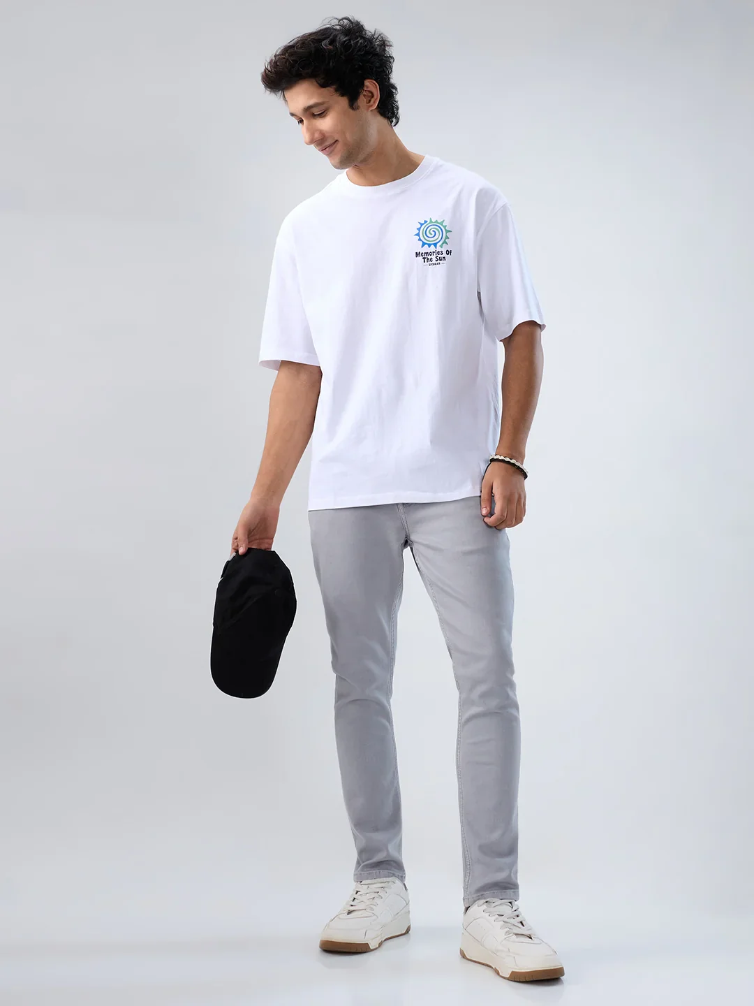 Men Kano Jeans Slim Fit Light Grey Mid Rise - Image 8