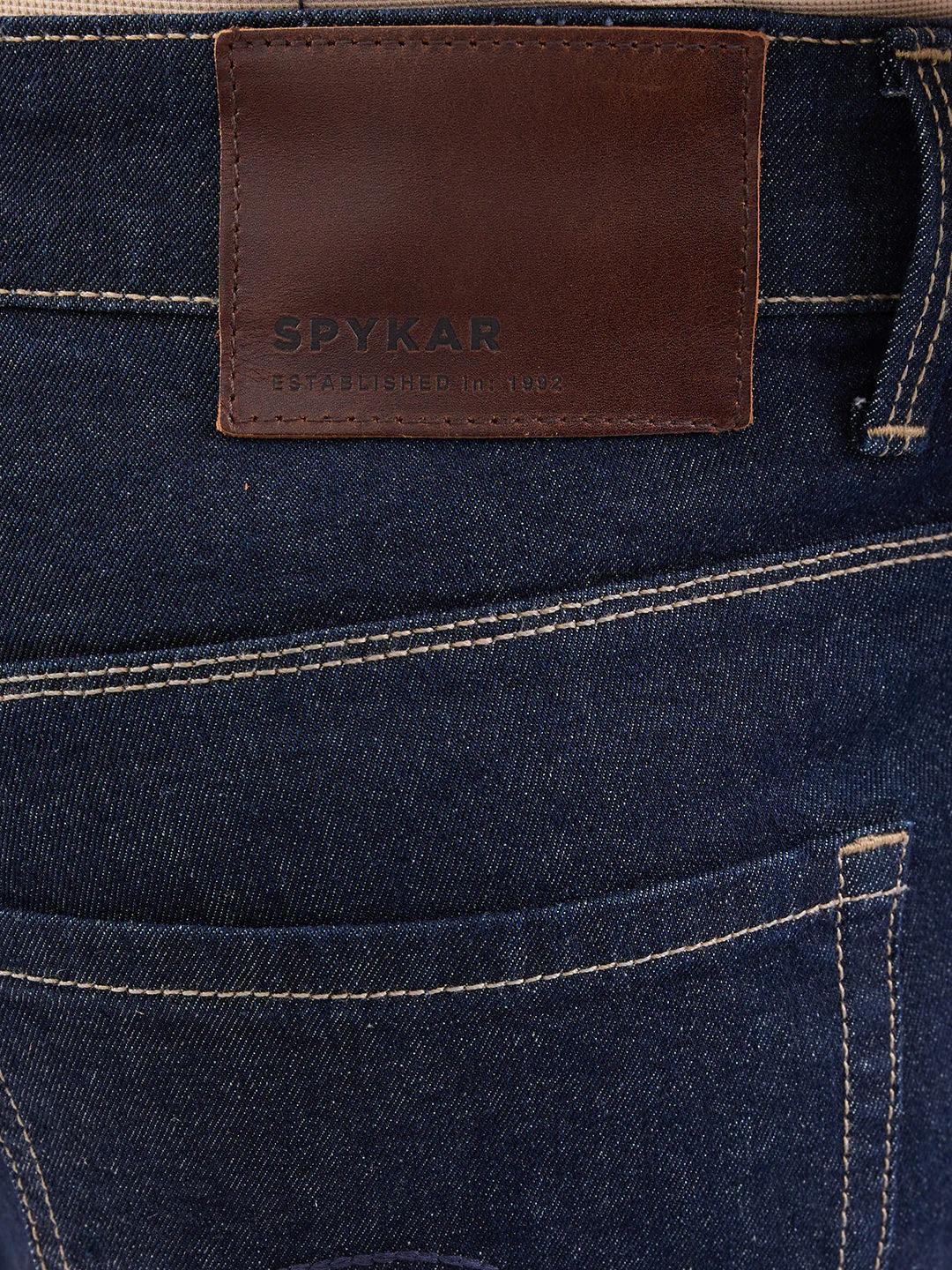 Men Jeans Slim Fit Blue Mid Rise - Image 7