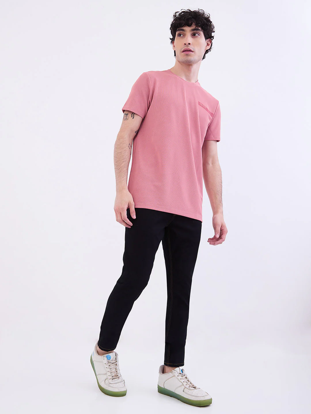 Men Jeans Slim Fit Blue Mid Rise - Image 7