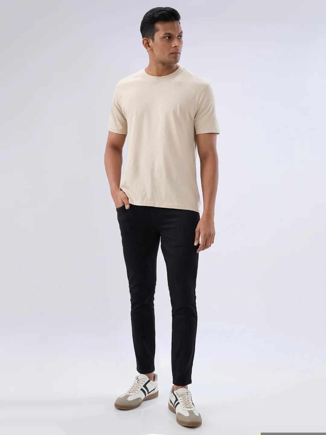 Men Kano Jeans Slim Fit Black Mid Rise - Image 5
