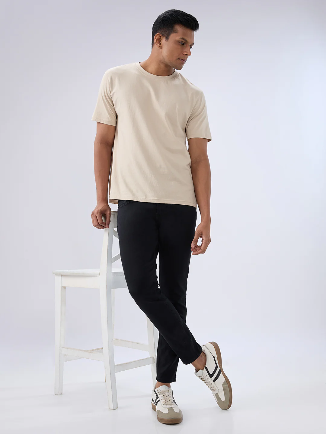 Men Kano Jeans Slim Fit Black Mid Rise - Image 7
