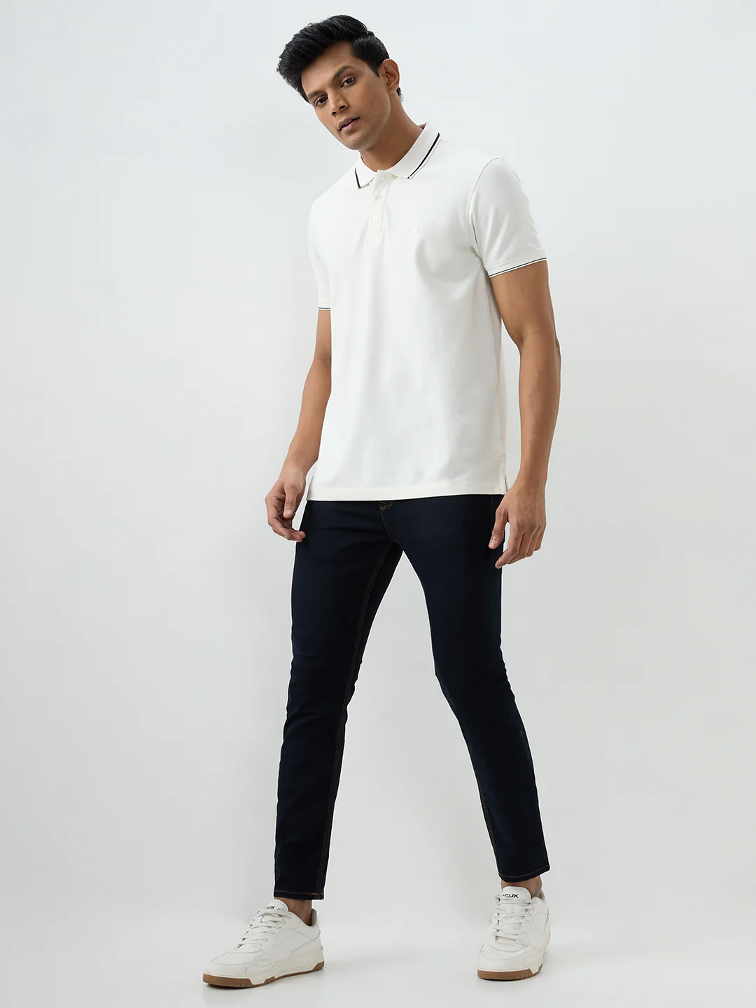 Men Kano Jeans Slim Fit Blue Low Rise - Image 5
