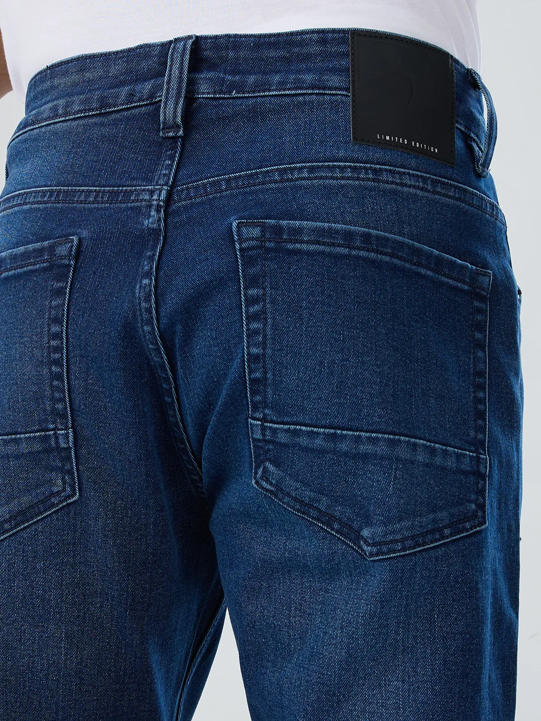Men Chico Jeans Relaxed Fit Dark Blue Mid Rise - Image 7