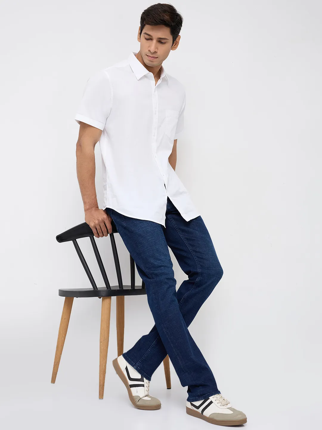 Men Nico Jeans Slim Fit Dark Blue Low Rise - Image 6