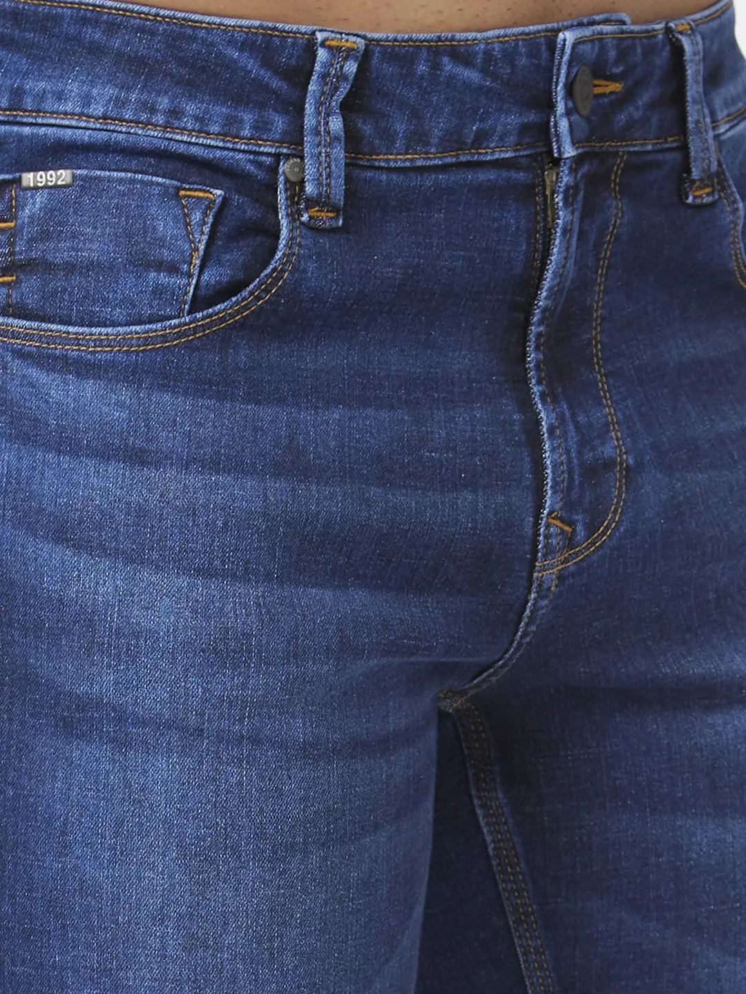 Men Rafter Jeans Boot Cut Fit Blue Mid Rise - Image 5