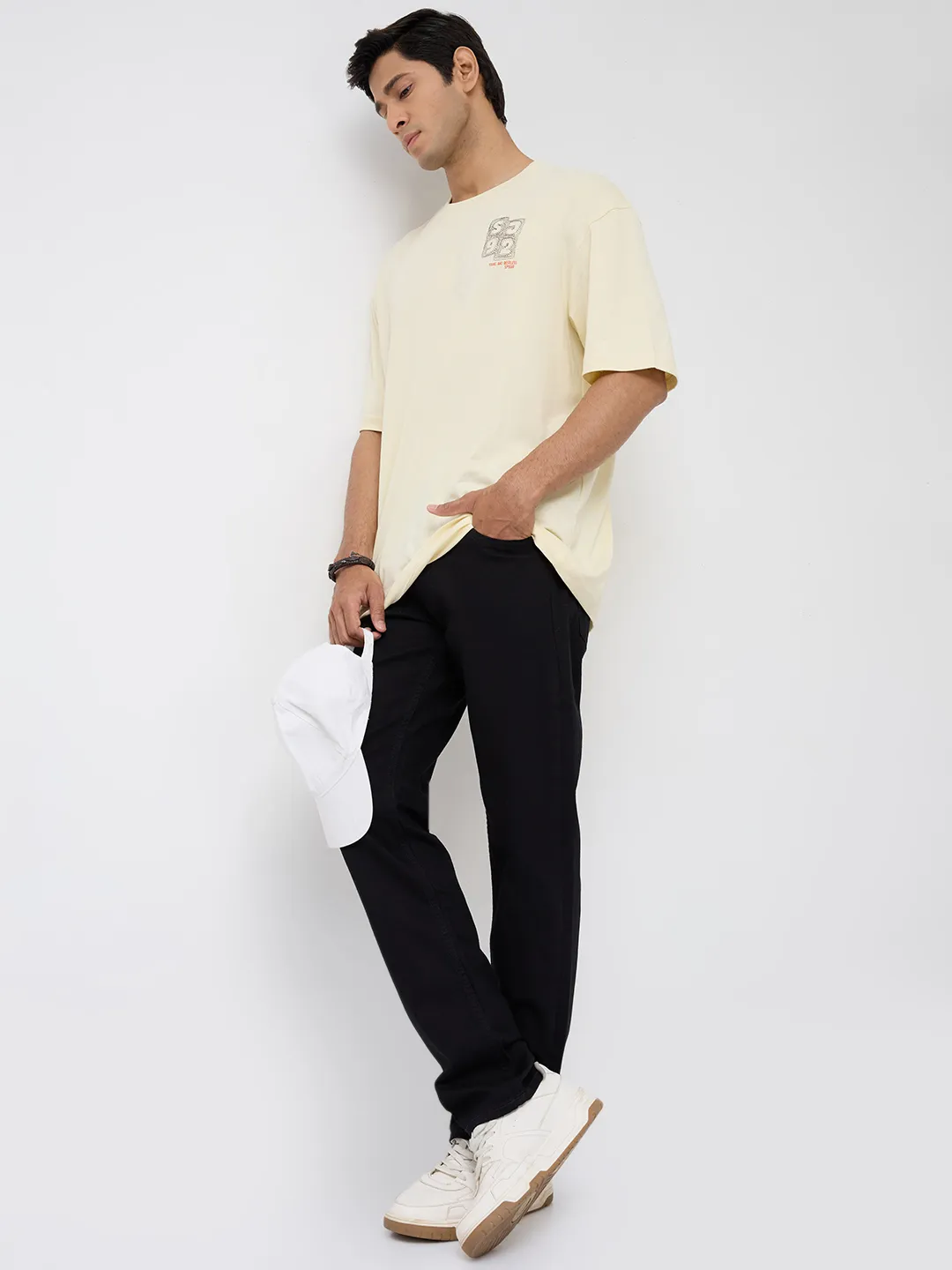 Men Ricardo Jeans Comfort Fit Black Mid Rise - Image 7