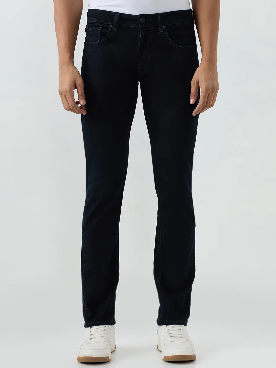 Men Rover Jeans Regular Fit Indigo Mid Rise