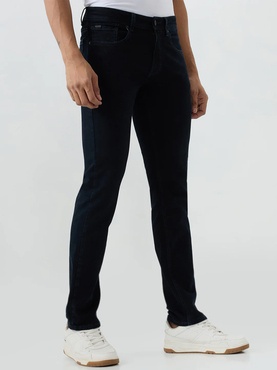 Men Rover Jeans Regular Fit Indigo Mid Rise - Image 2