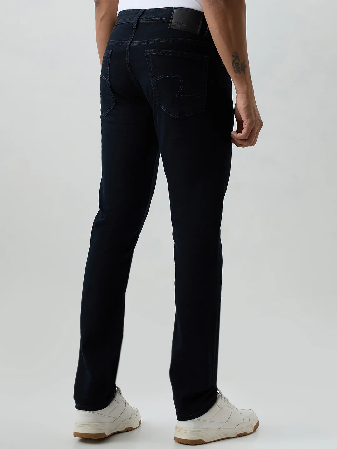Men Rover Jeans Regular Fit Indigo Mid Rise - Image 4