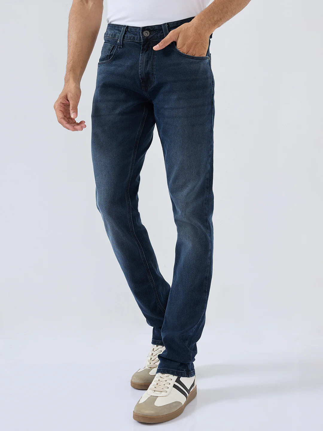 Men Nico Jeans Skinny Fit Black Low Rise - Image 4