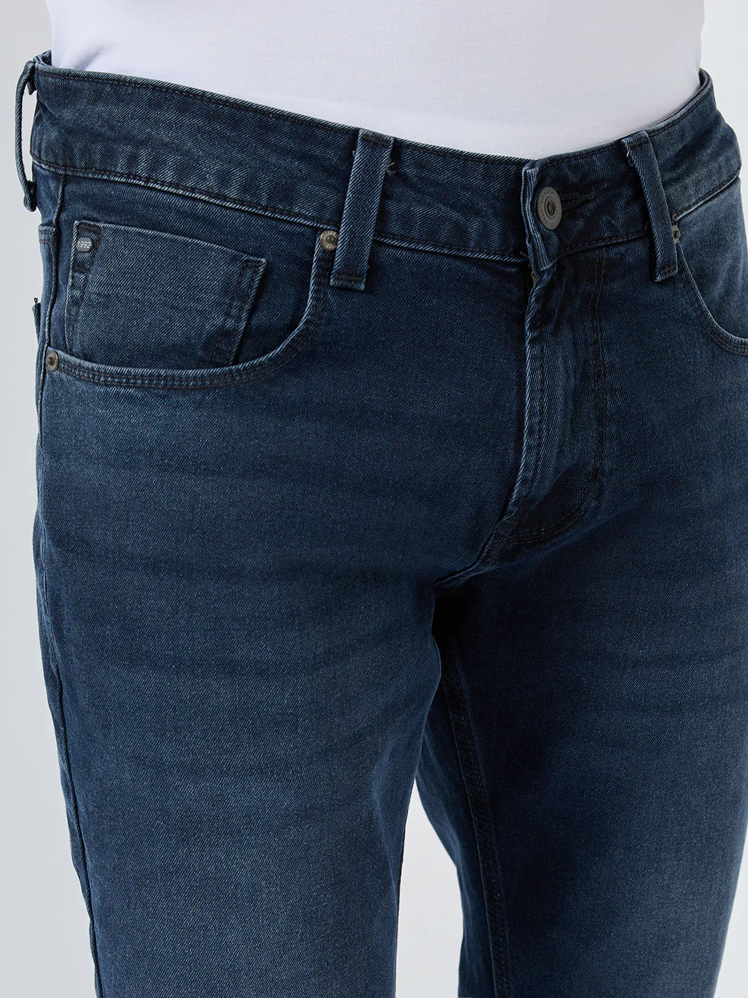 Men Nico Jeans Skinny Fit Black Low Rise - Image 6