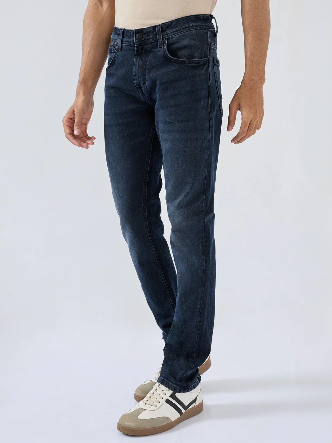 Men Nico Jeans Skinny Fit Black Low Rise - Image 4