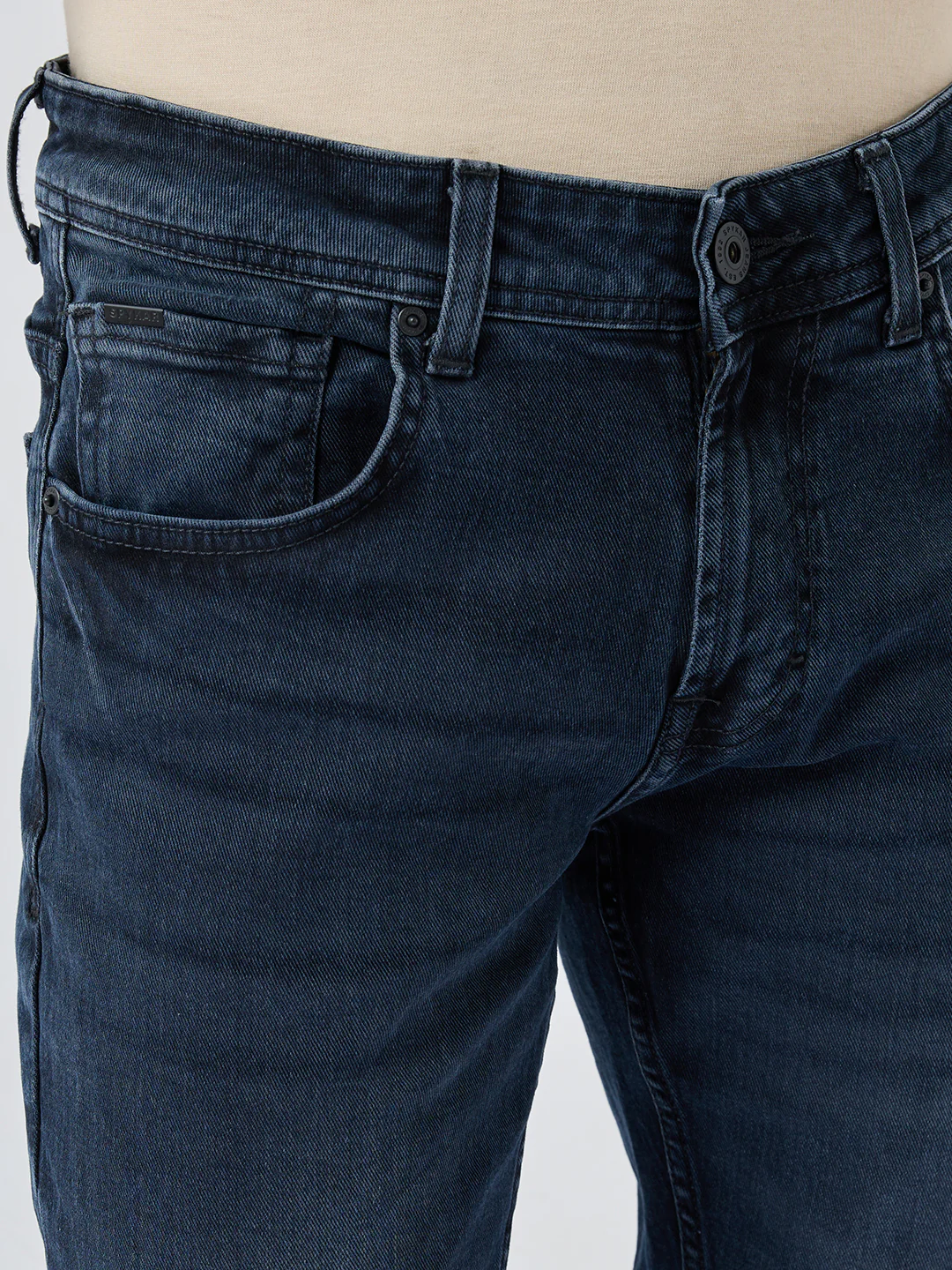 Men Nico Jeans Skinny Fit Black Low Rise - Image 6