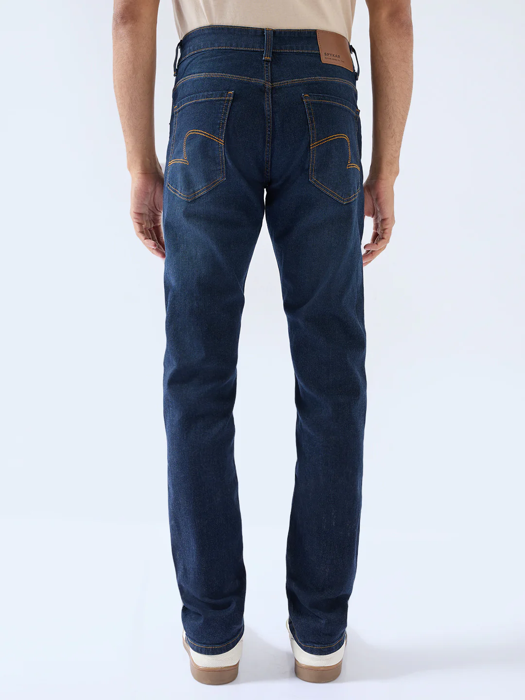 Men Nico Jeans Skinny Fit Dark Blue Low Rise - Image 5