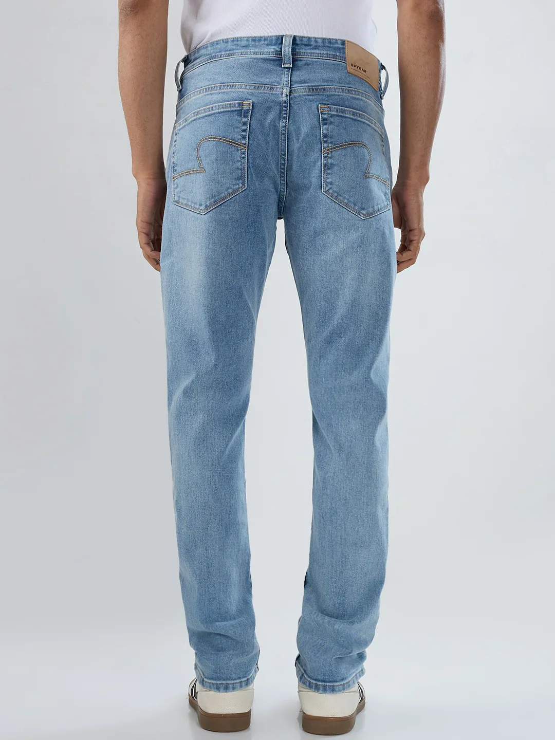 Men Nico Jeans Skinny Fit Light Blue Low Rise - Image 6