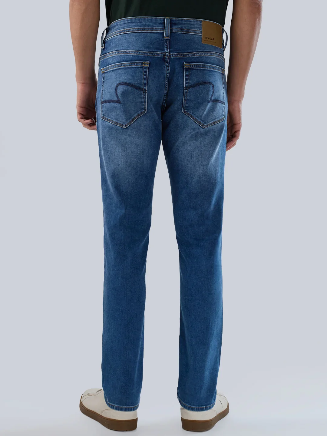 Men Nico Jeans Skinny Fit Mid Blue Low Rise - Image 6