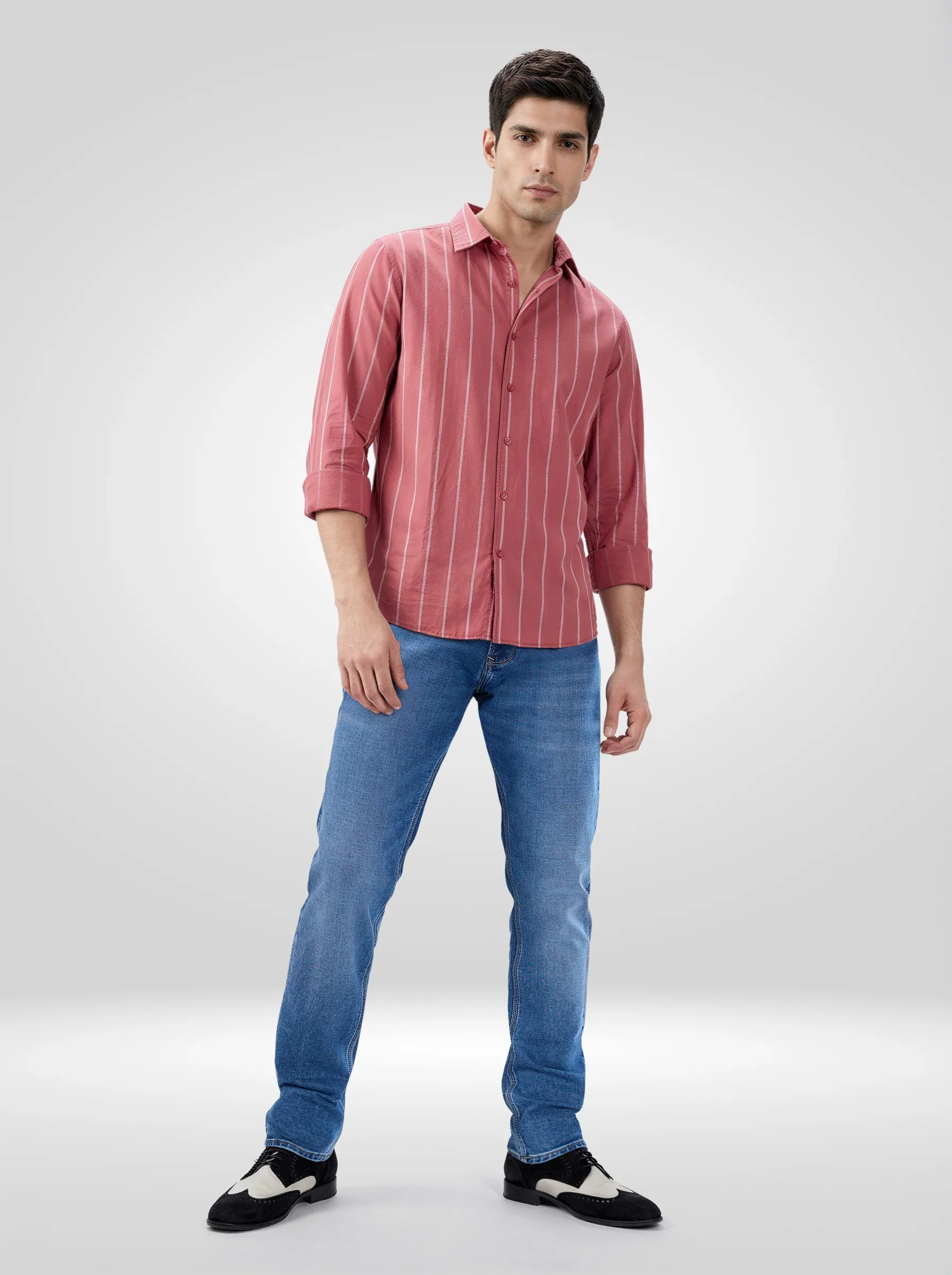 Men Nico Jeans Skinny Fit Mid Blue Low Rise