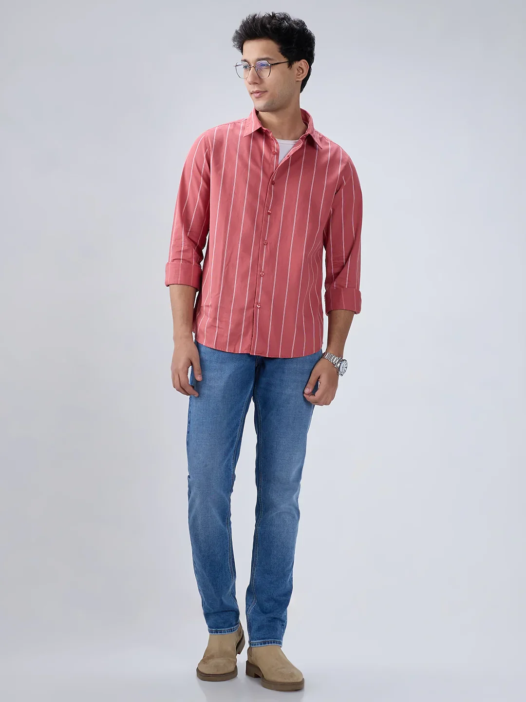 Men Nico Jeans Skinny Fit Mid Blue Low Rise - Image 8
