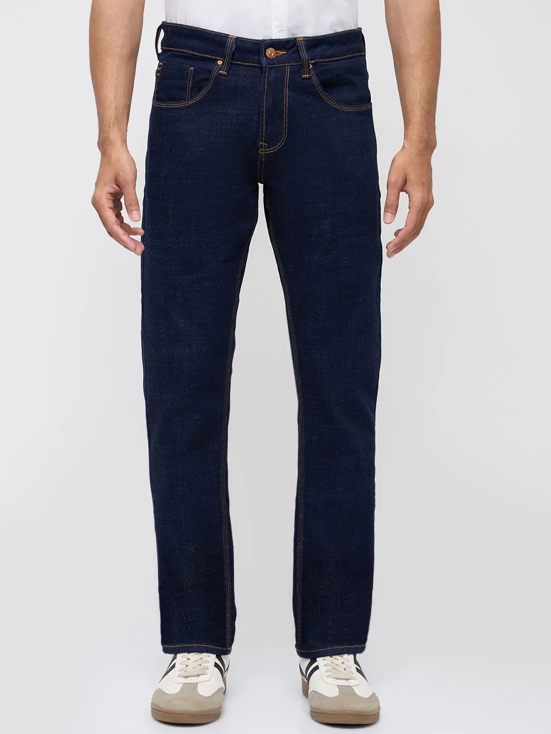 Men Nico Jeans Slim Fit Blue Low Rise - Image 2