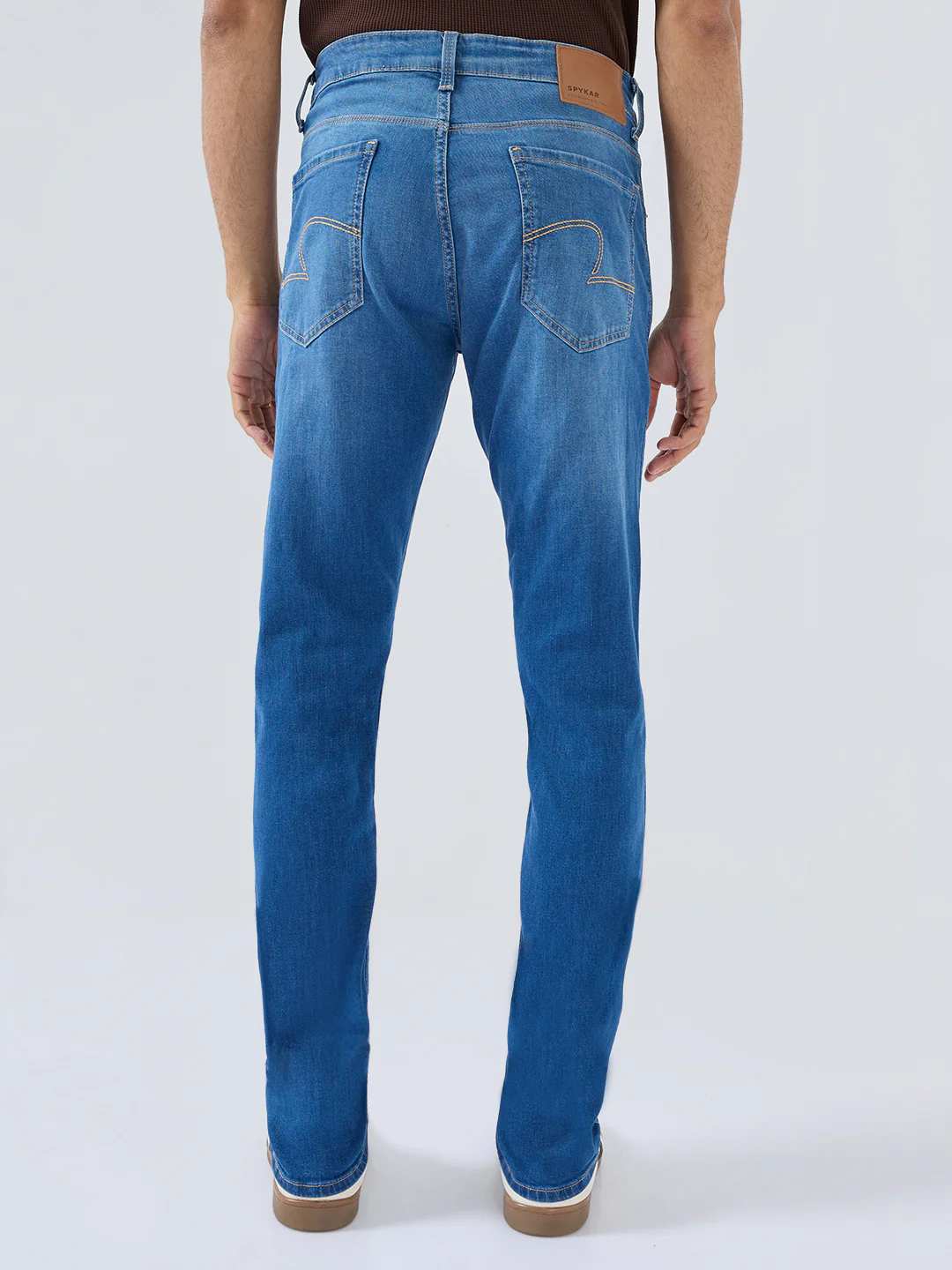 Men Nico Jeans Skinny Fit Mid Blue Low Rise - Image 5