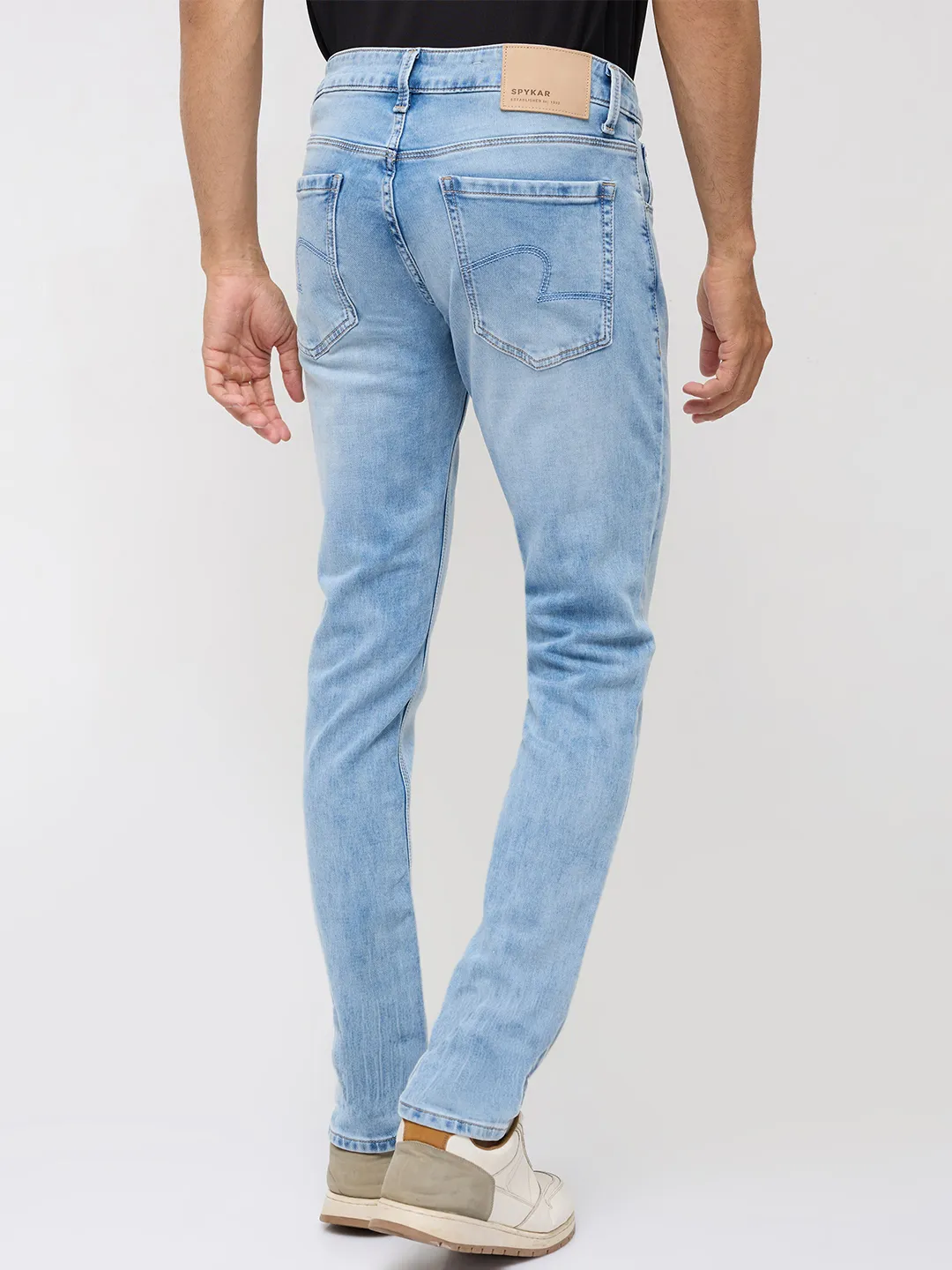 Men Nico Jeans Slim Fit Light Blue Low Rise - Image 5